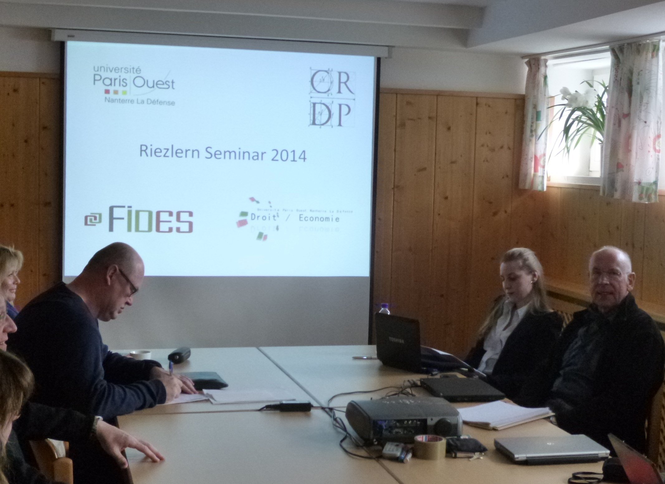 Sarah BONNIORD RIEZLERN SEMINAR 2014 FIDES